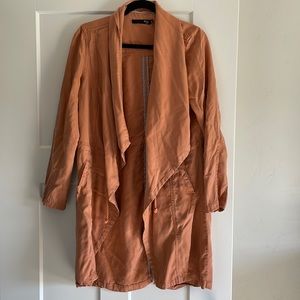 Light jacket, mid-thigh length- worn once